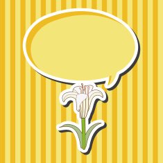 flower theme elements vector eps N63