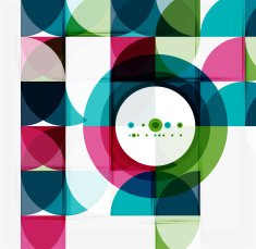 Semicircle triangle pattern N71