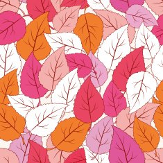 Autumn ornamental seamless pattern