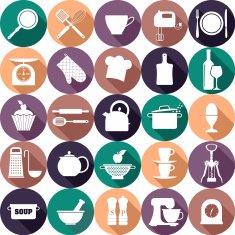 Kitchen set icons N3