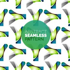 Vector colorful seamless geometric pattern Modern stylish abstract texture N5