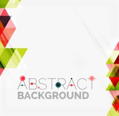 Abstract geometric background Modern overlapping triangles N126