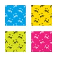 Notebook icon Mobile laptop sign N5