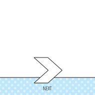 Next arrow icon Forward sign N9