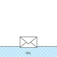 Envelope mail icon Email message sign N27