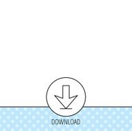 Download icon Down arrow sign N5