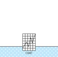 Chart icon Graph diagram sign N20