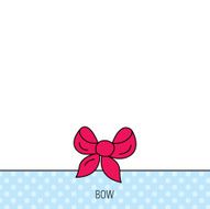 Gift bow icon Present decoration sign N9