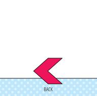 Back arrow icon Previous sign N11