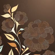 Floral abstract background N156
