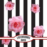 Rose low pot pattern