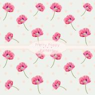 Poppy flower pattern