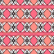 Seamless antique pattern ornament geometric art deco stylish background N2
