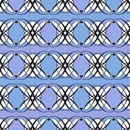 Seamless antique pattern ornament geometric art deco stylish background N3