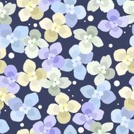Vector seamless floral background N11
