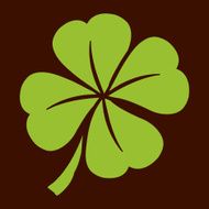 St Patricks Day Shamrock Clover Leaf N2