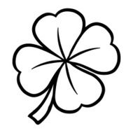 St Patricks Day Shamrock Clover Leaf N4