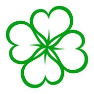 St Patricks Day Shamrock Clover Leaf N8