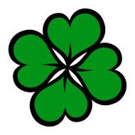 St Patricks Day Shamrock Clover Leaf N9