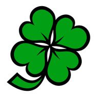 St Patricks Day Shamrock Clover Leaf N11