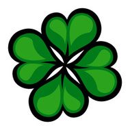 St Patricks Day Shamrock Clover Leaf N13