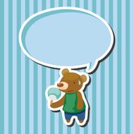 animal summer cartoon theme elements N26