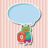 animal summer cartoon theme elements N28