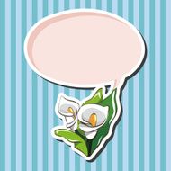 flower theme elements vector eps N77