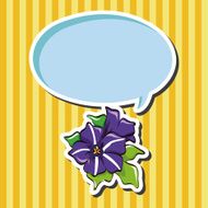 flower theme elements vector eps N79