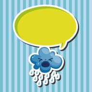 weather rainy day theme elements N14