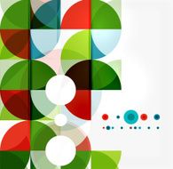 Semicircle triangle pattern N75