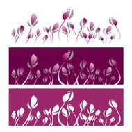 violet lotus graphic vector illustration N4
