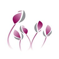 violet lotus graphic vector illustration N5