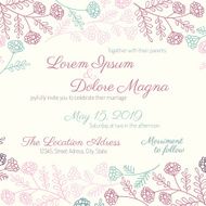 Invitation wedding card N4