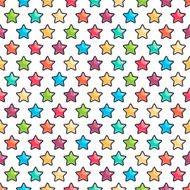 cute colored stars