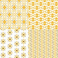 retro patterns set