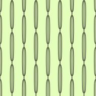 Sea buckthorn leaves seamless vector pattern