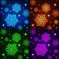 Snowflake Christmas Pattern N5