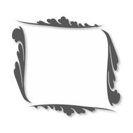 Frame of the patterns with shadow