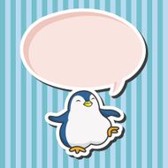 animal pengiun cartoon theme elements N2