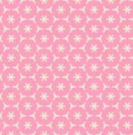 hexagonal flower pattern