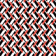 geometric pattern from zigzag line with different thickness