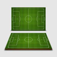 Soccer field - Vector illustration N3