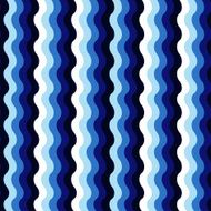 Abstract wavy ocean seamless pattern background Vector N2