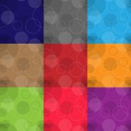 colourful circles background