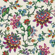 Seamless pattern with narcissus flowers N5