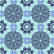 Seamless decorative pattern in oriental style N2