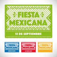 Papel Picado - Fiesta Mexicana