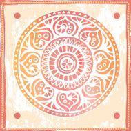 Hand drawn ethnic ornament