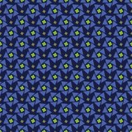 Blue abstract seamless pattern